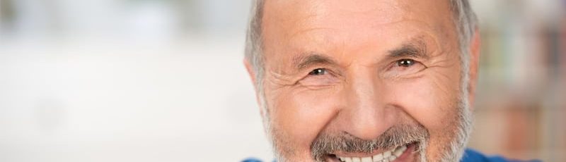 happy patient after dental implants