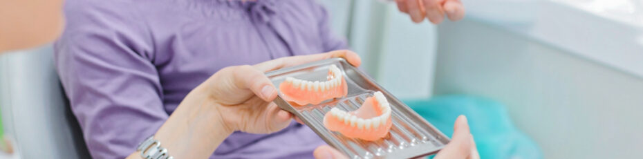 the common experience of wearing dentures